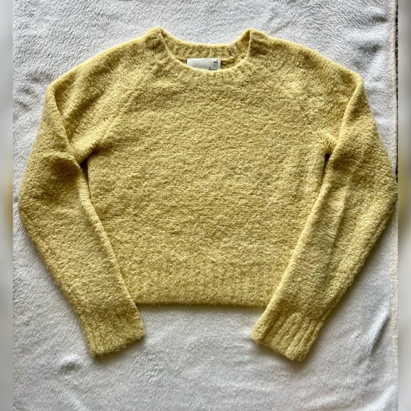 Wilfred Free Tops - Yellow Sweater by Aritzia Wilfred Free
